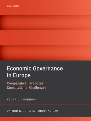 cover image of Economic Governance in Europe